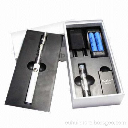 Electronic Cigarette Starter Kit with Stainless Steel Drip Tip